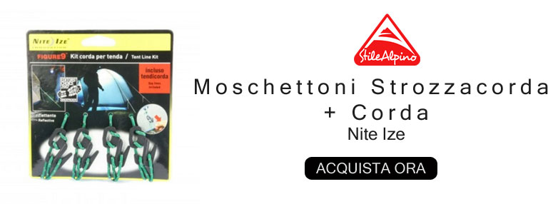 Kit corda per tenda campeggio