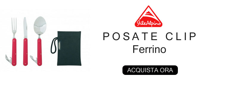 Set di posate da campeggio