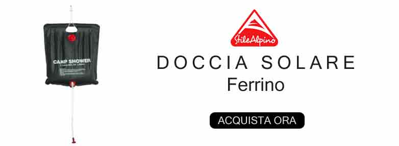 Doccia solare da campeggio