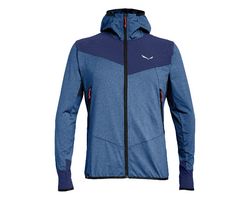 Felpa Zip Intera Con Cappuccio Uomo Agner Hybrid Polarlite/durastretch