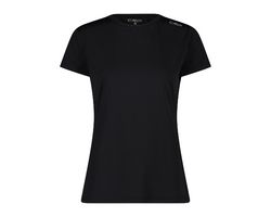 T-shirt In Jersey Stretch Con Inserto Multicolor Da Donna