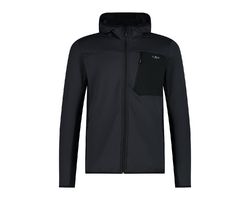 Pile Stretch Performance Grid Tech Da Uomo Con Cappuccio
