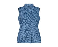Camicia Da Donna Senza Maniche Con Fantasia Floreale