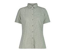 Camicia Fantasia Floreale Maniche Corte Da Donna