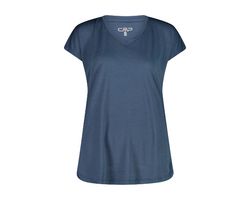 T-shirt In Jersey Scollo A V Da Donna