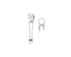 Clip Da Tasca E Anello Per Cordino Stainless (compatibile Wave+, Charge+, Surge)