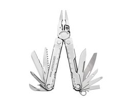 Pinza Multiuso Rebar Stainless Con Fodero Nero In Nylon